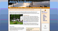 Desktop Screenshot of abbyslakehouse.com